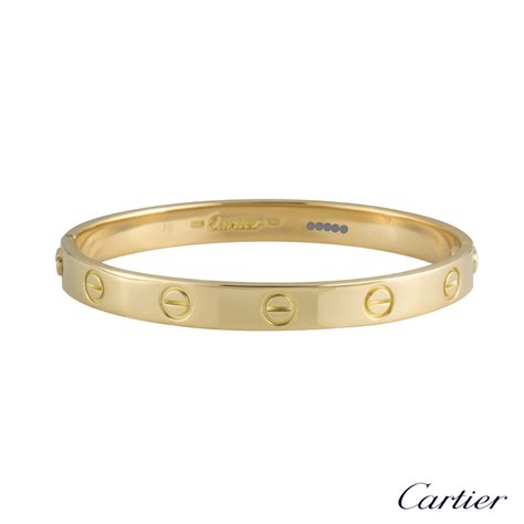 cartier love bracelet size 16.